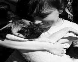 She is an animal lover and very fond of dogs. She states that she likes to hug dogs.